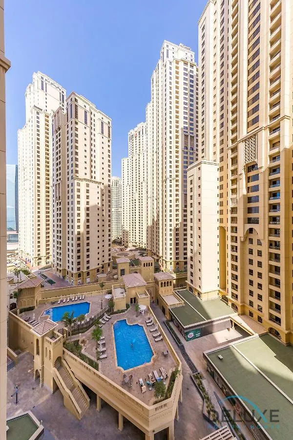 Pool Views Studio Minutes Away To Jbr Beach, Rimal 3 By Deluxe Holiday Homes Dubai 0*,  United Arab Emirates